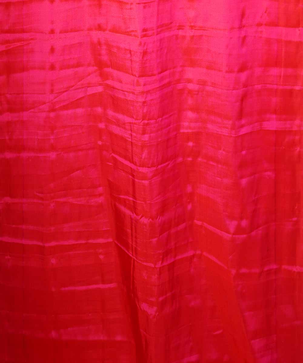 Light green handwoven gadwal silk saree