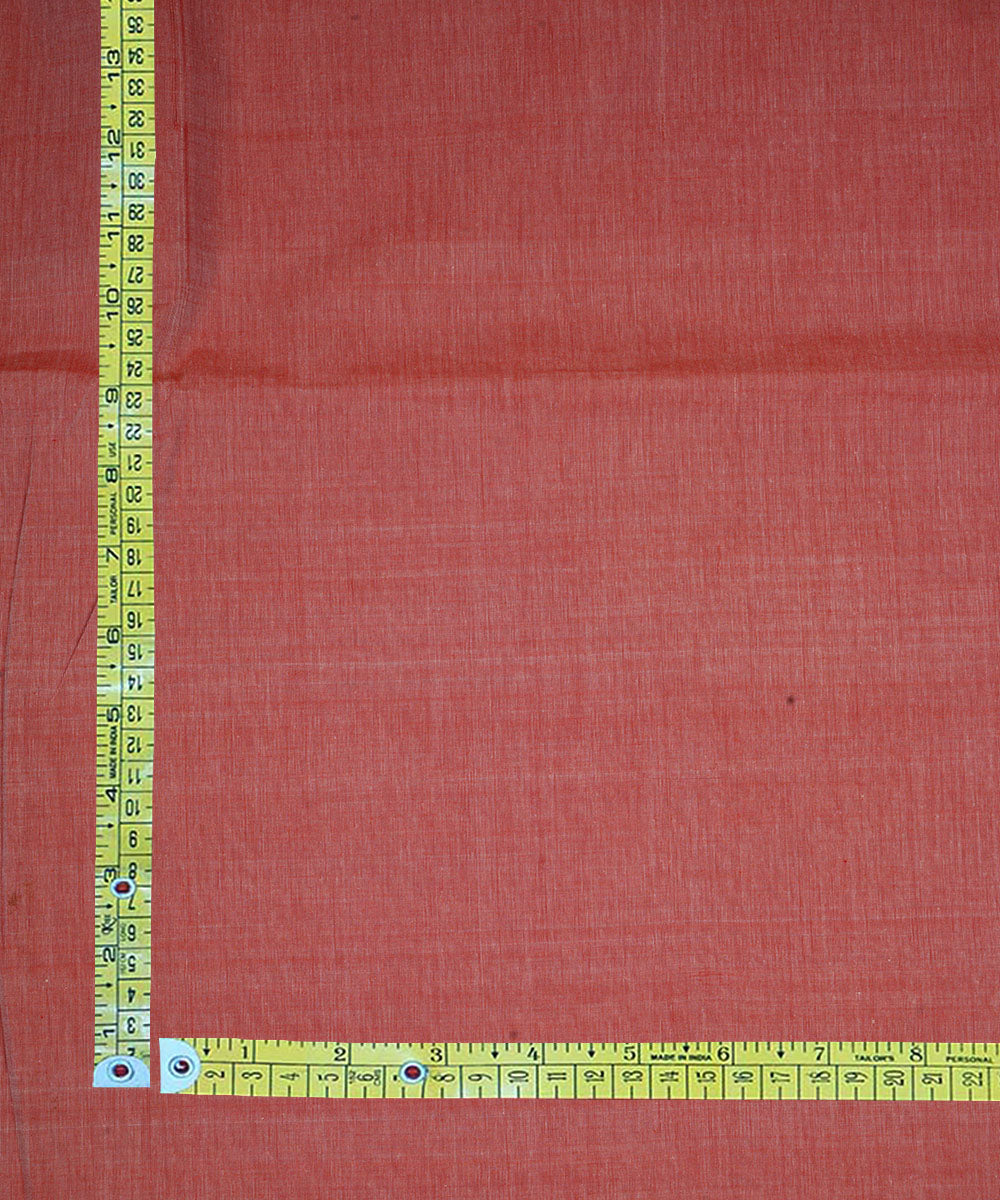 1.5m Light pink handwoven cotton mangalgiri material