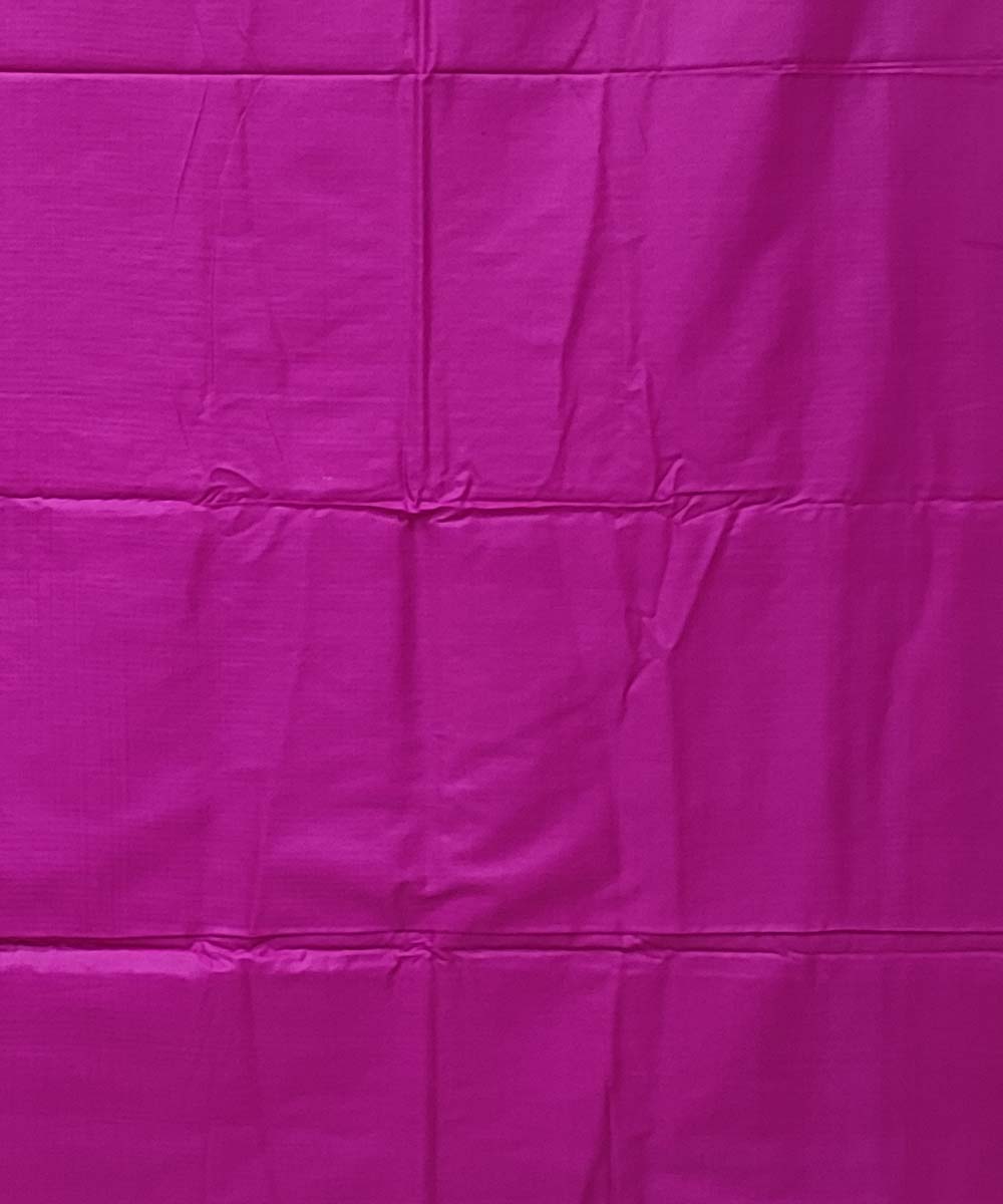 Pink beige handwoven tussar silk saree