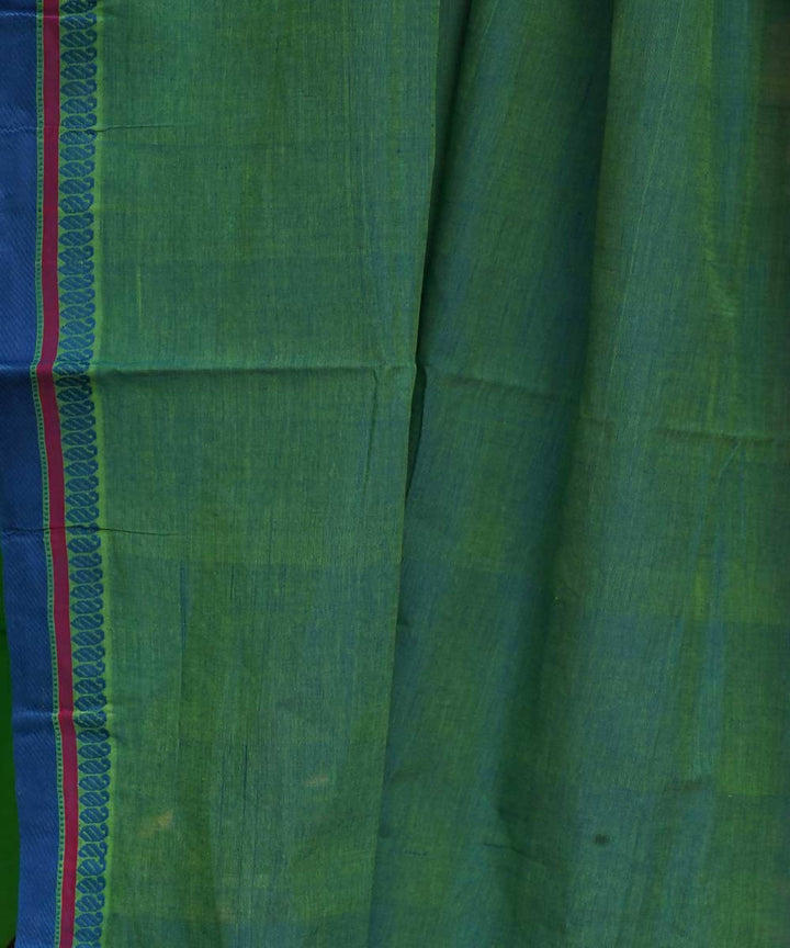 Light Green Cotton Handloom mangalagiri saree