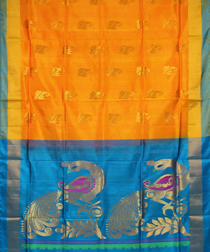Multicolor Karnataka Handloom Silk Saree