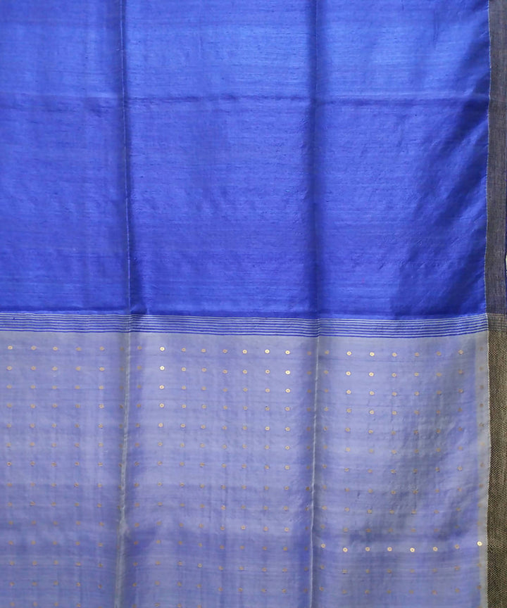 Handwoven bengal silk lavender purple saree