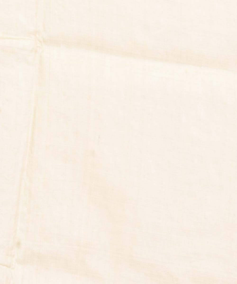 Cream bengal exclusive tasar saree with hand embroidery work