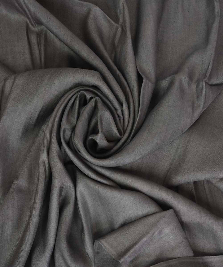 2.5m Grey handloom eri and tussar silk kurta material