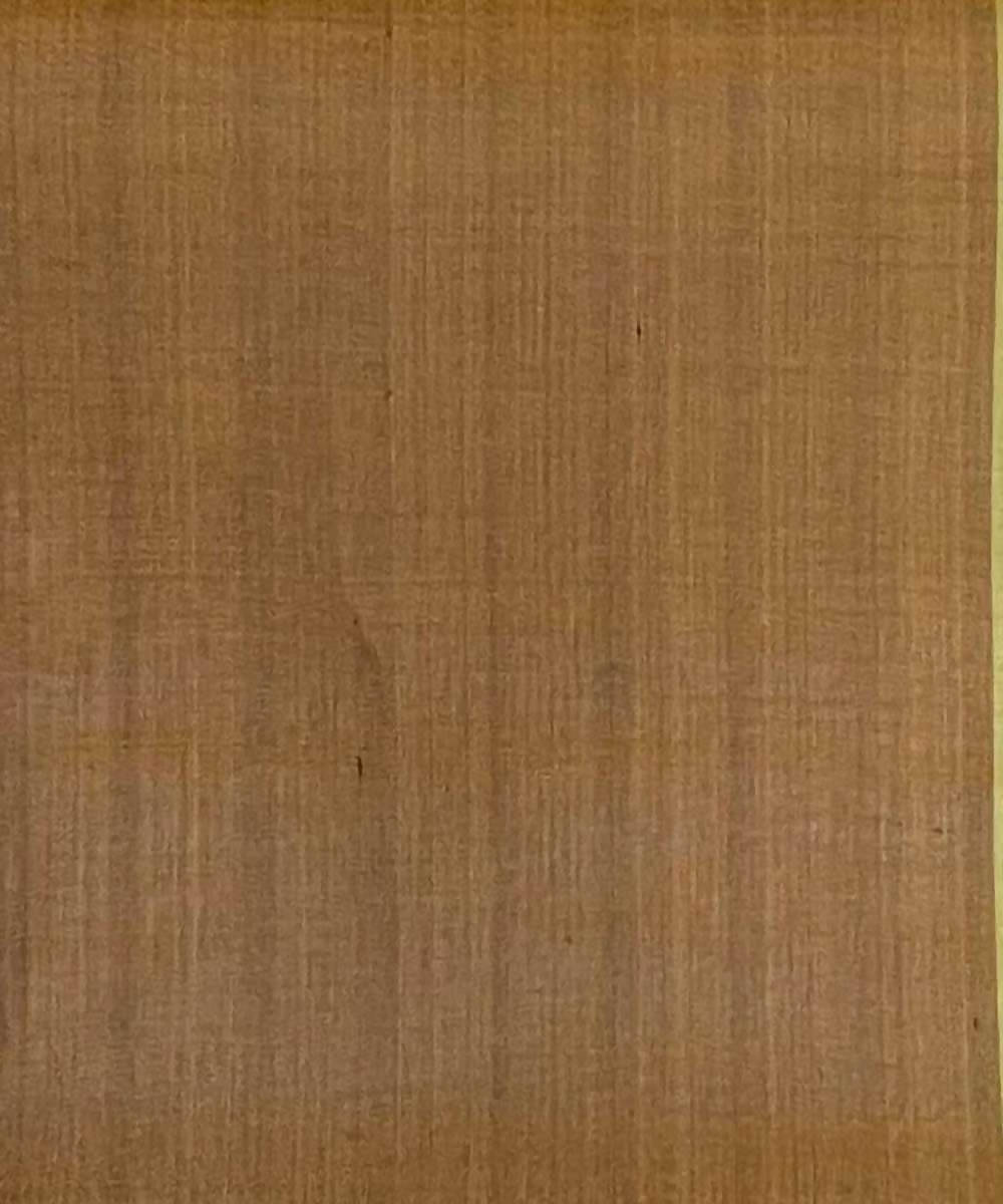 Green handwoven striped tussar silk saree