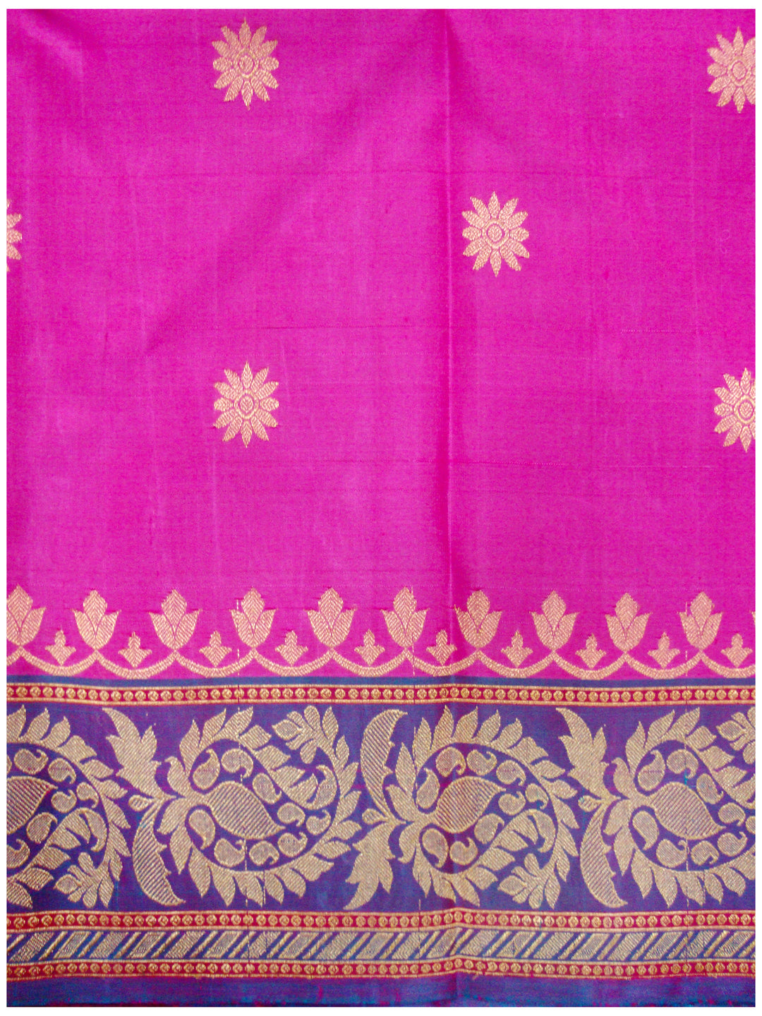 Kotthakota Pure Silk Saree Rose Pink Shade
