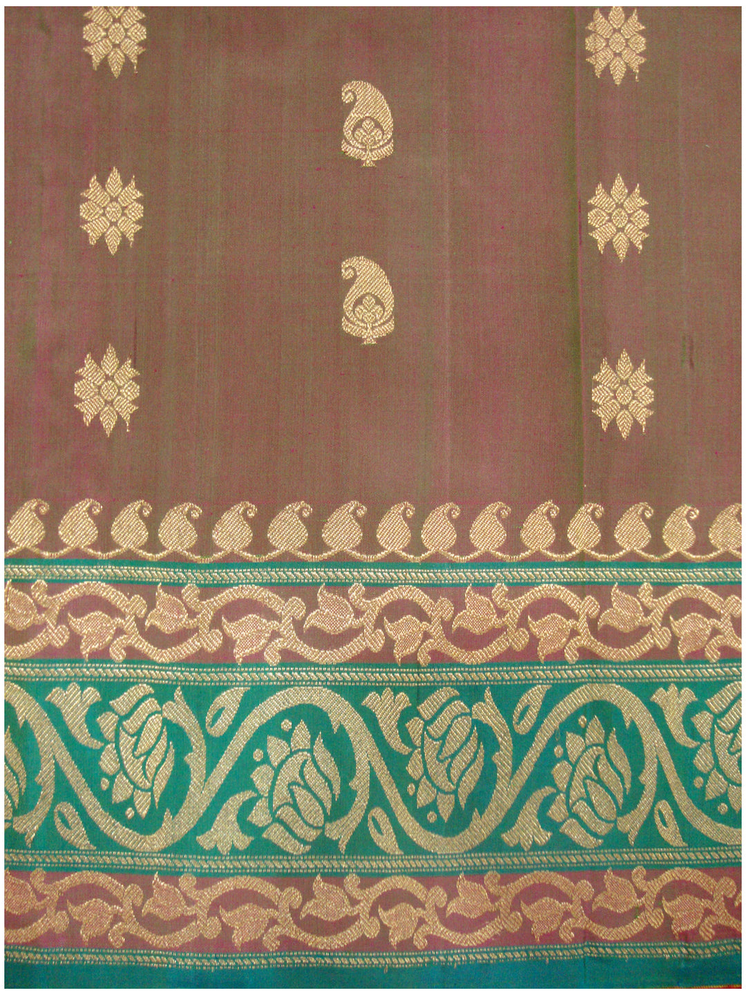 Kotthakota Pure Silk Saree Green