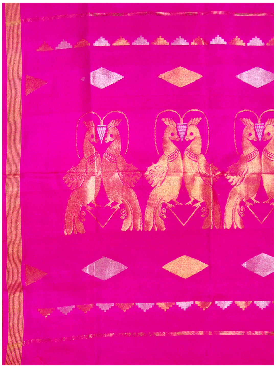 Venkatagiri pure silk Jamdhani saree