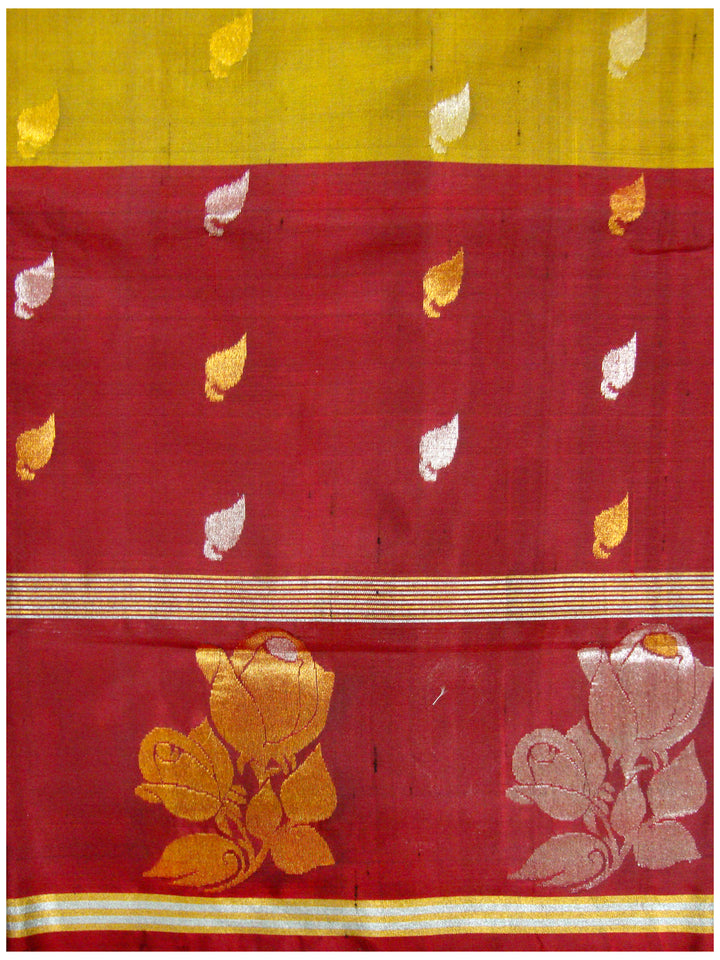 Venkatagiri pure silk Jamdhani saree Multi Colour