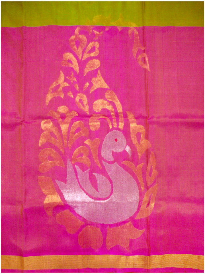 Venkatagiri pure silk Jamdhani saree Anchu buta design