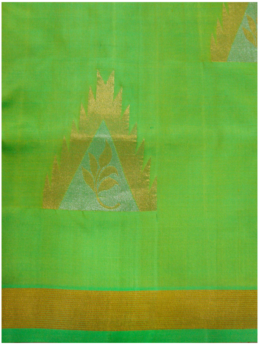 Venkatagiri pure silk Jamdhani saree Mixed Buta Design