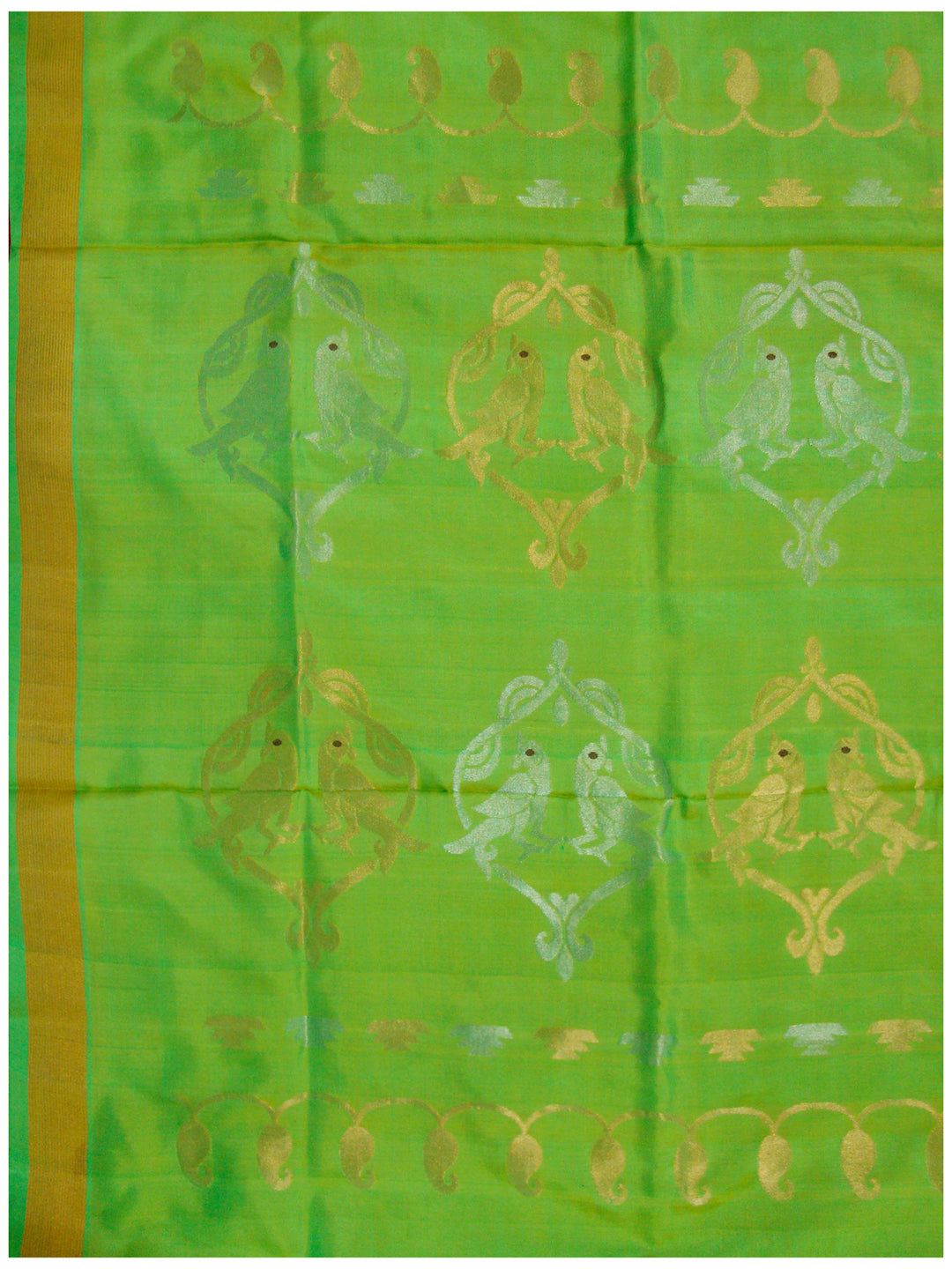 Venkatagiri pure silk Jamdhani saree Mixed Buta Design