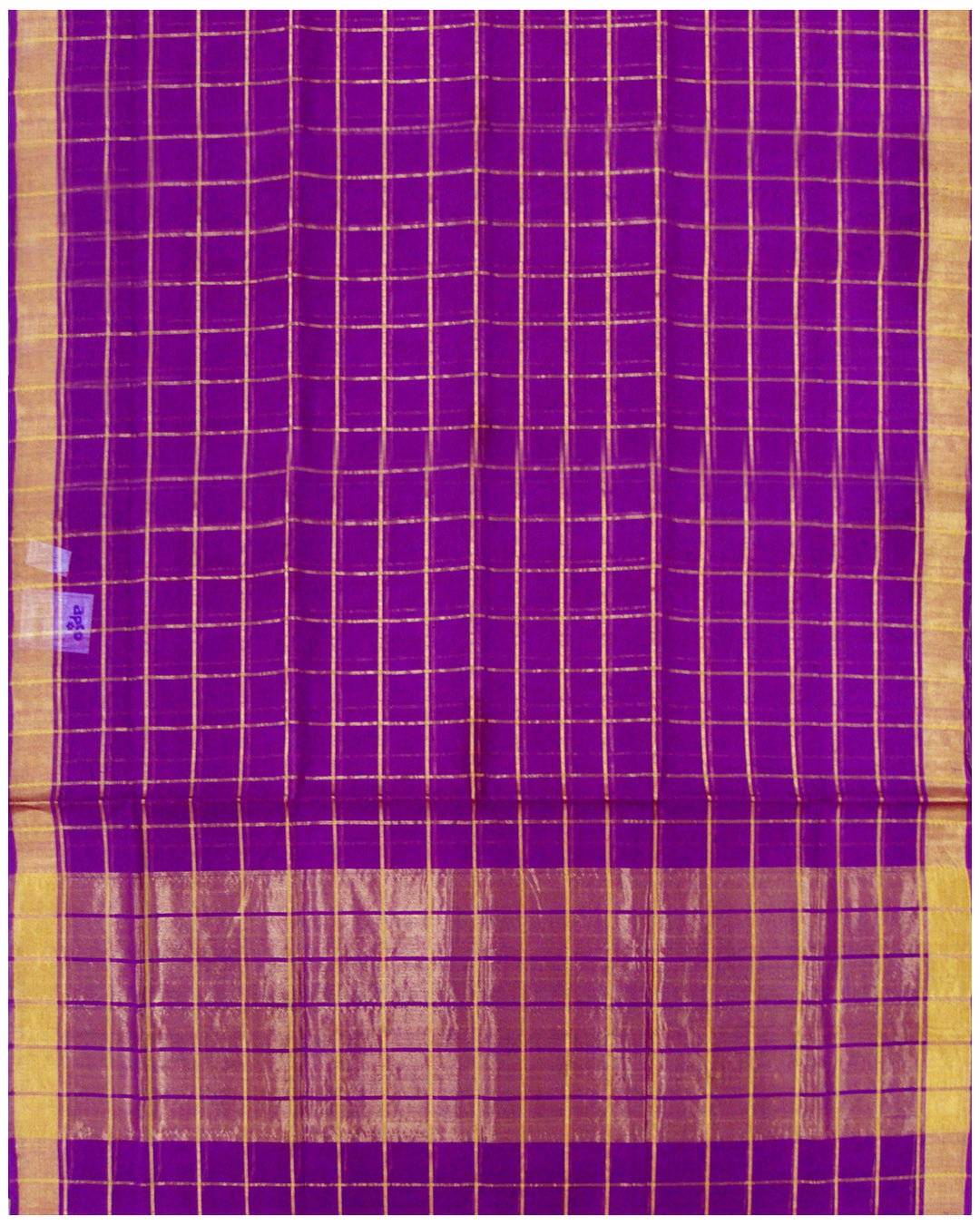 Venkatagiri Cotton saree Violet shade