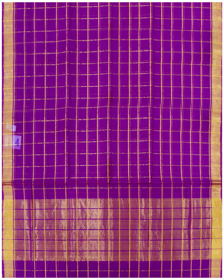 Venkatagiri Cotton saree Violet shade
