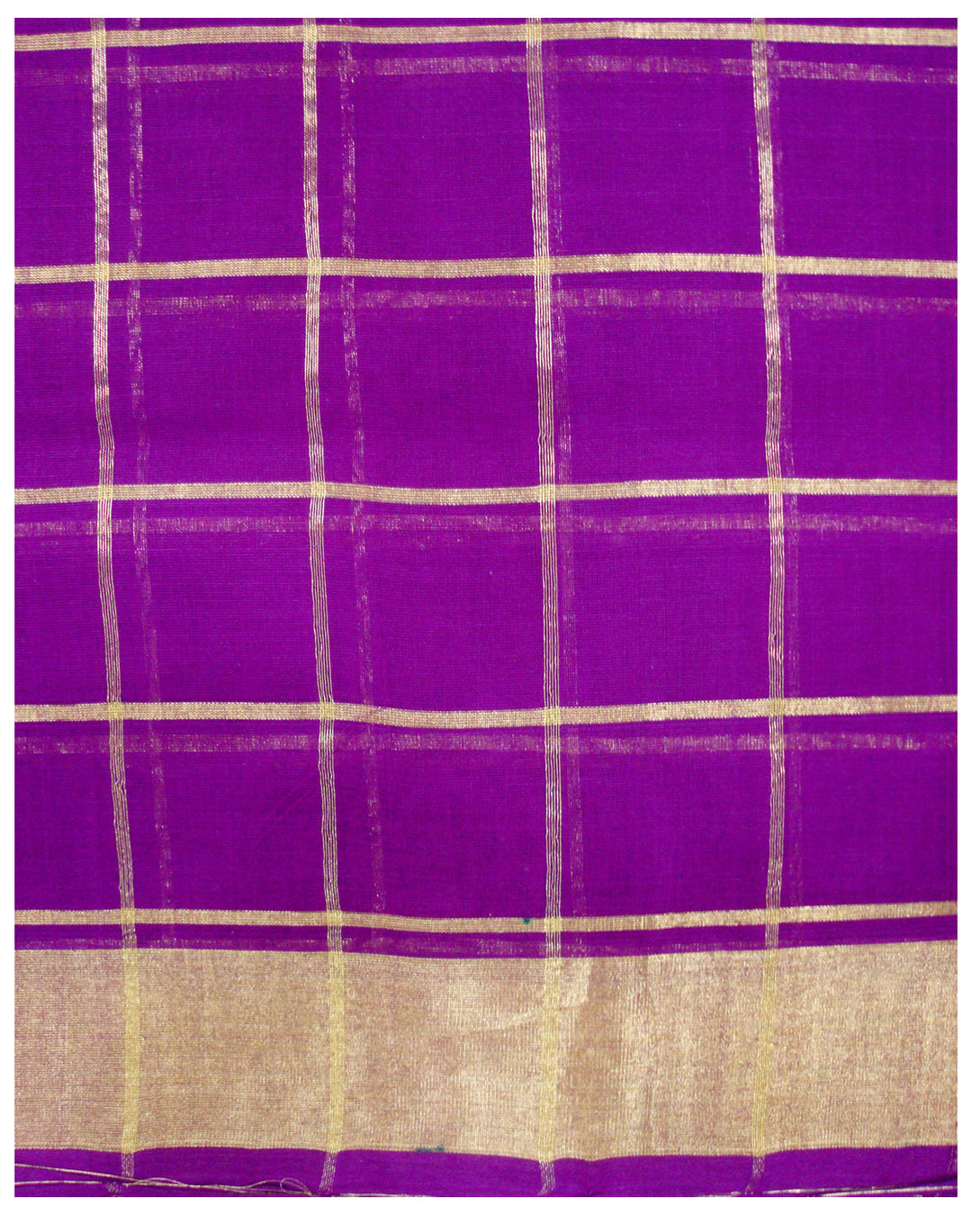 Venkatagiri Cotton saree Violet shade