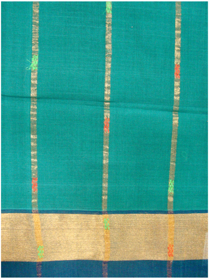 Venkatagiri Cotton saree Light Slate Blue Shade