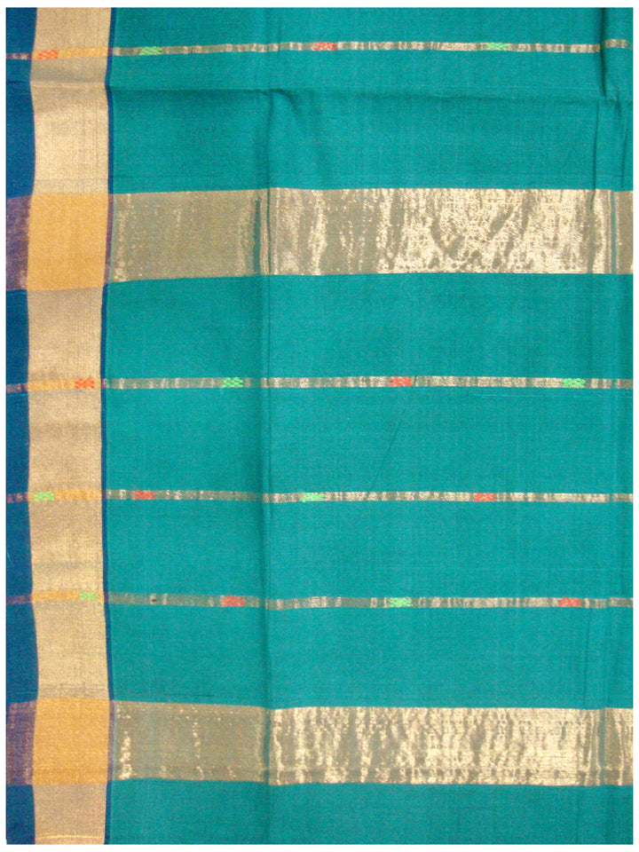 Venkatagiri Cotton saree Light Slate Blue Shade