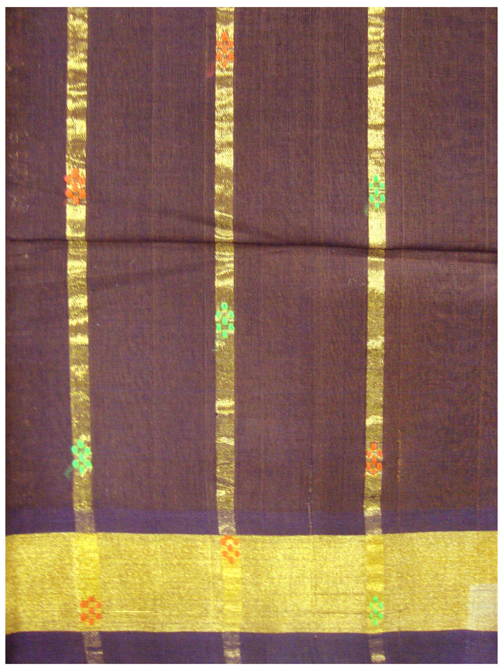 Venkatagiri Cotton saree Coffe Brown Shade