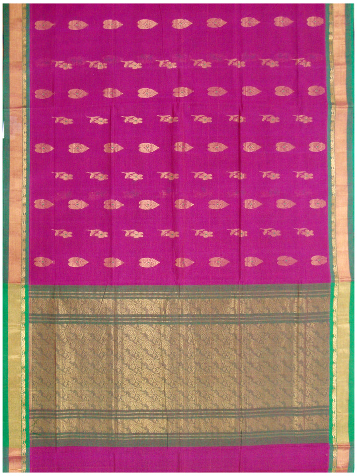 Madhavaram Cotton saree Crimson Shade