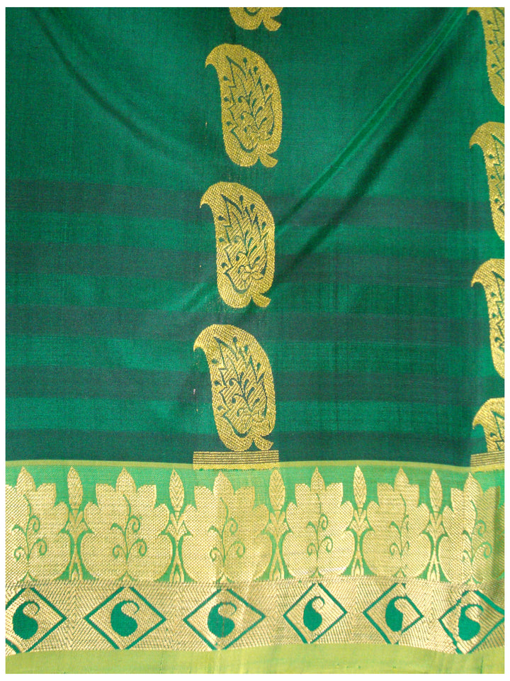 Dharmavaram Pure silk saree Light Green shade