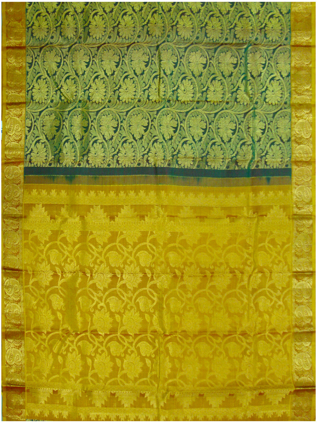 Dharmavaram pure silk wedding saree
