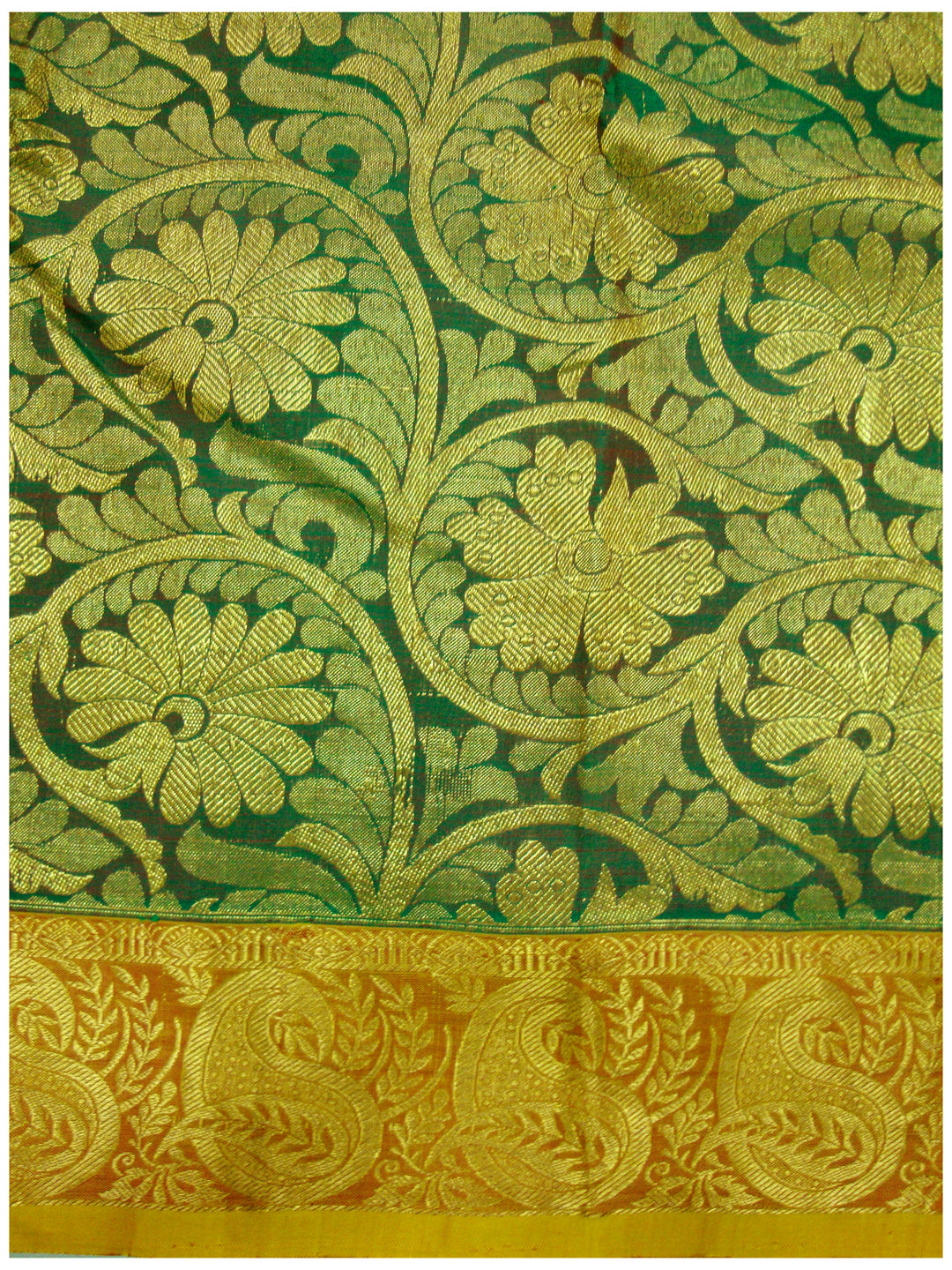 Dharmavaram pure silk wedding saree