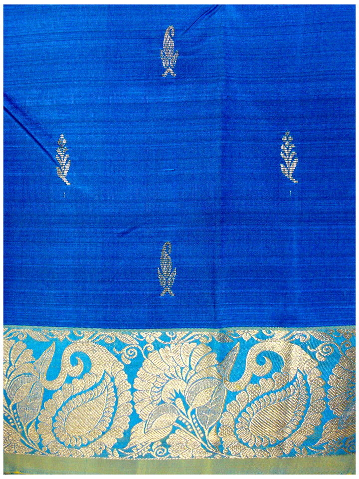 Dharmavaram Pure silk saree Royal Blue shade