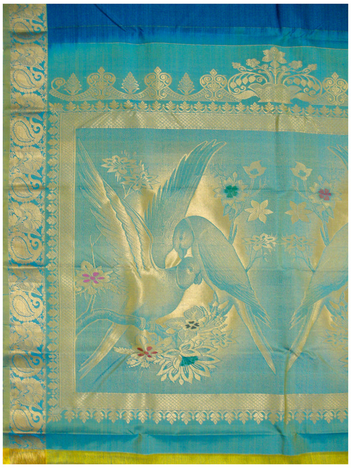 Dharmavaram Pure silk saree Royal Blue shade