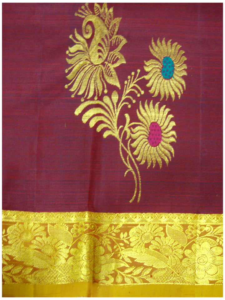 Dharmavaram Pure silk saree Butta Meena work