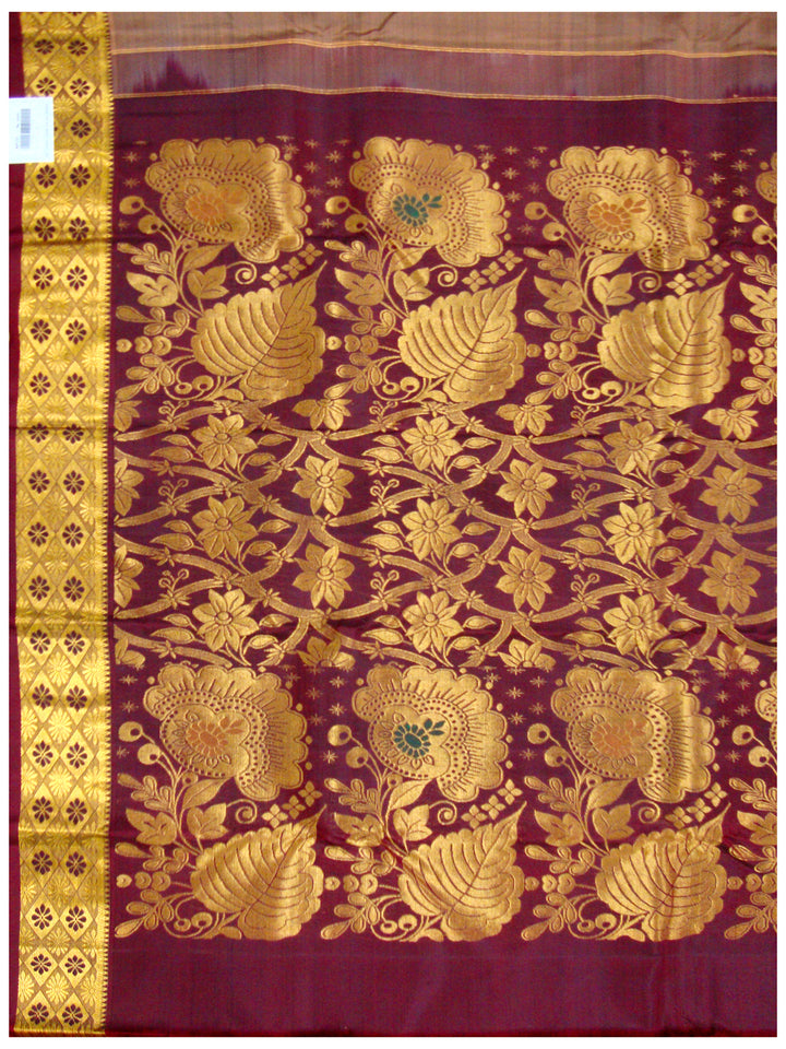 Dharmavaram Pure silk saree Light Rose
