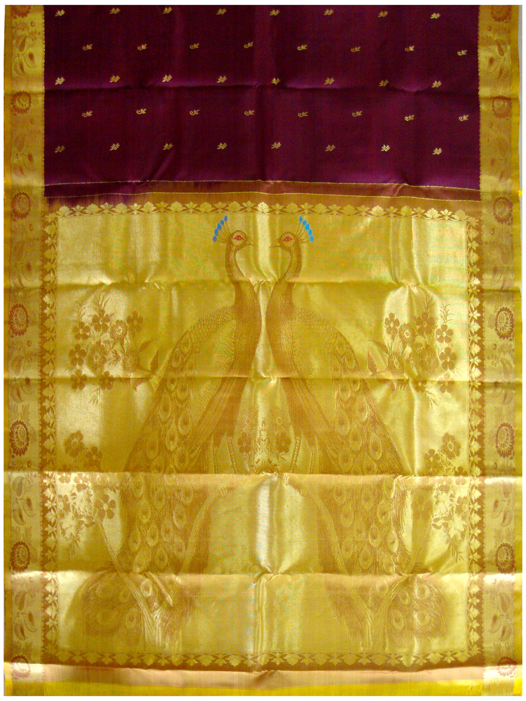 Dharmavaram Pure Silk Wedding Saree