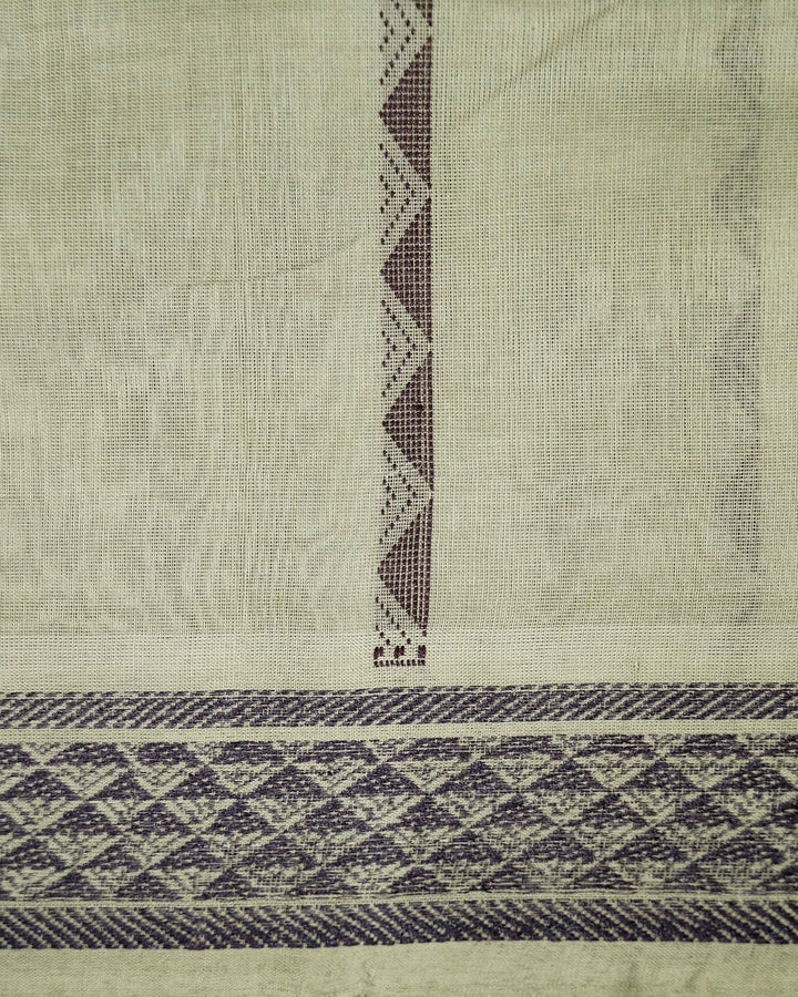 Rajahmundry Fancy Cotton Saree Slate Shade