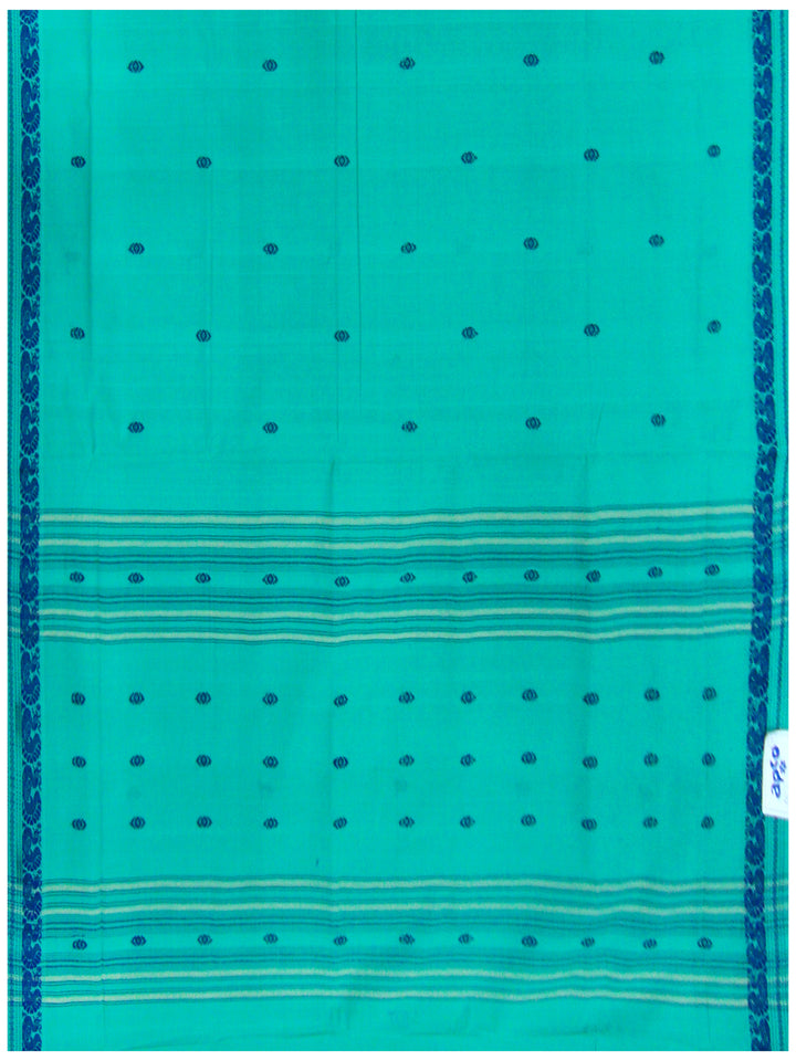 Bandar cotton saree Light Ananda Blue Shade