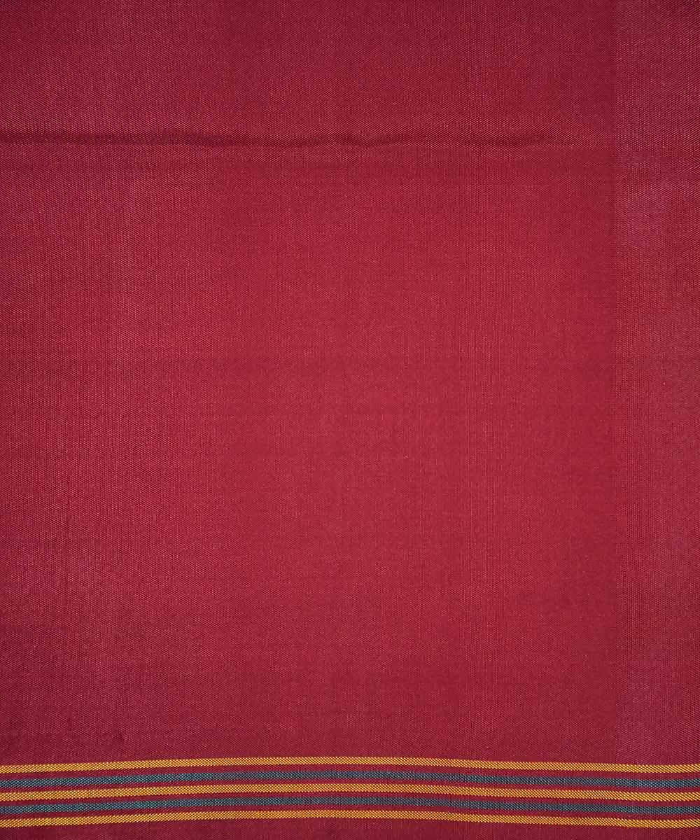 White red handwoven patola silk saree