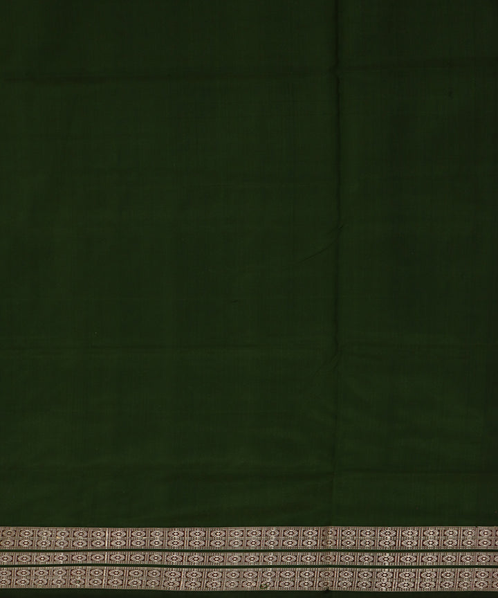 Boyanika red and green handloom silk sambalpuri sari