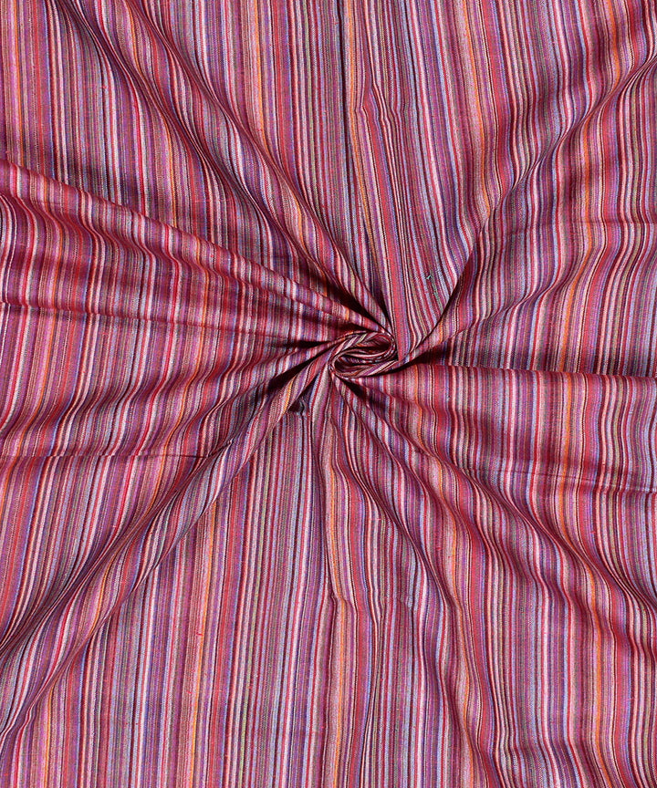 3m multicolor handspun handwoven cotton kurta material
