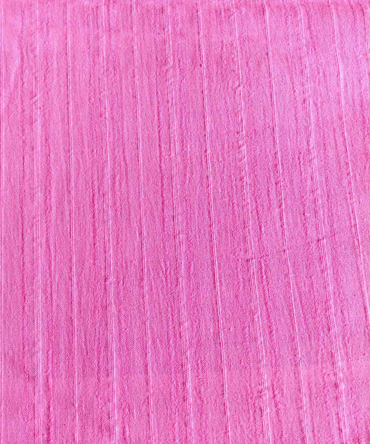 pink textured handspun handwoven cotton kurta fabric (2.5m per qty)