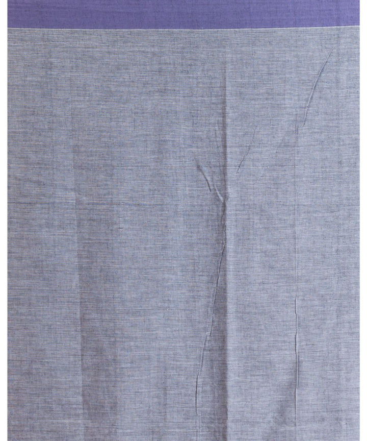 Peach handloom bengal cotton saree