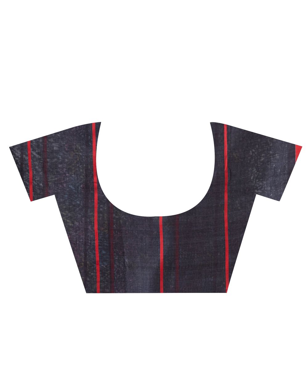 Payne grey handwoven cotton jamdani saree