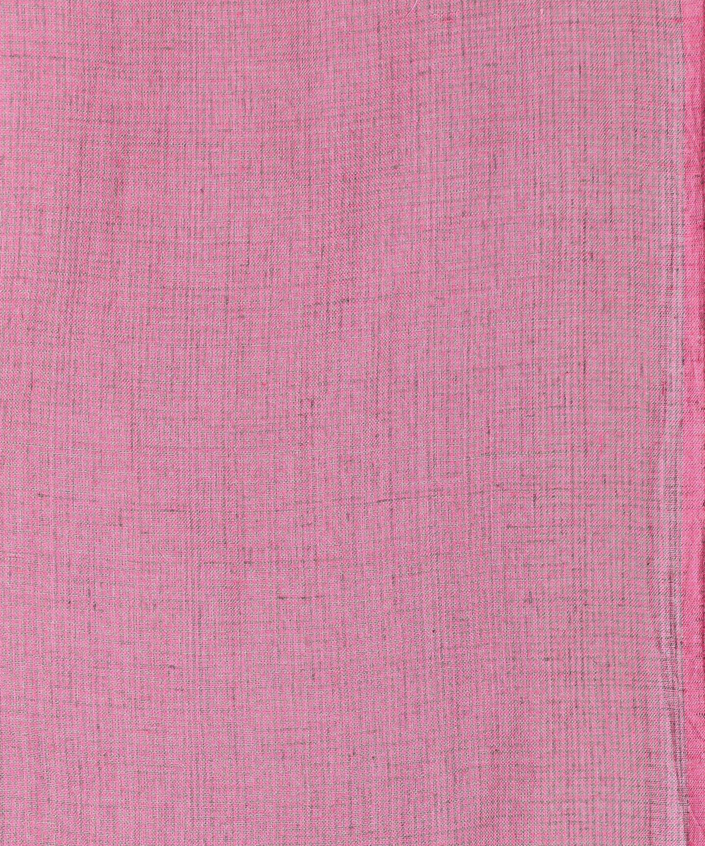 Biswa bangla pink handwoven cotton scarf