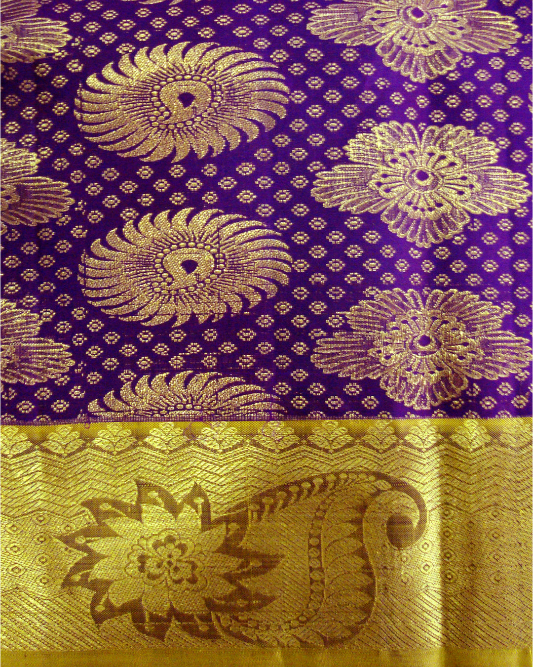 Dharmavaram Kanchi Type Saree Magenta