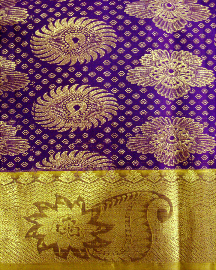 Dharmavaram Kanchi Type Saree Magenta
