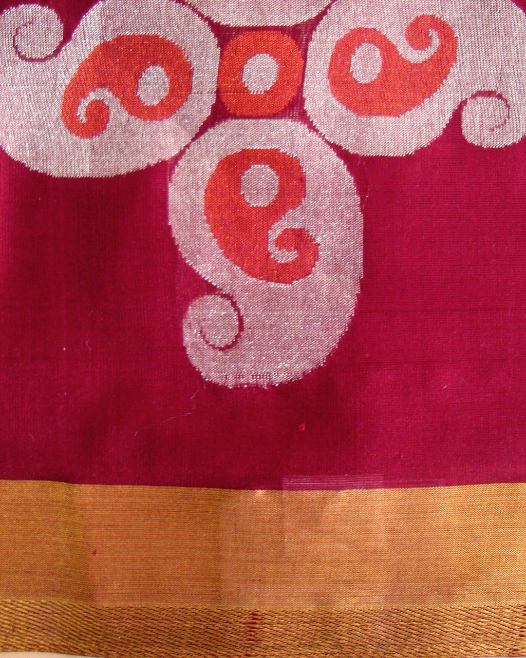 Pure Silk Venkatagiri ANE Design Saree
