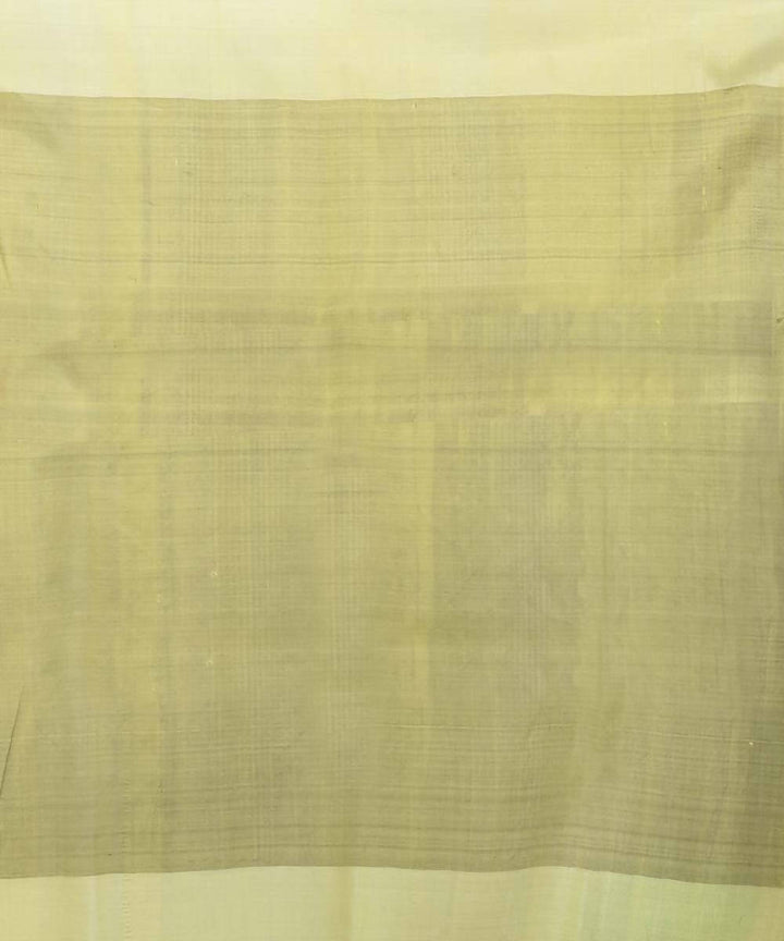 Light Green Bengal handwoven silk saree