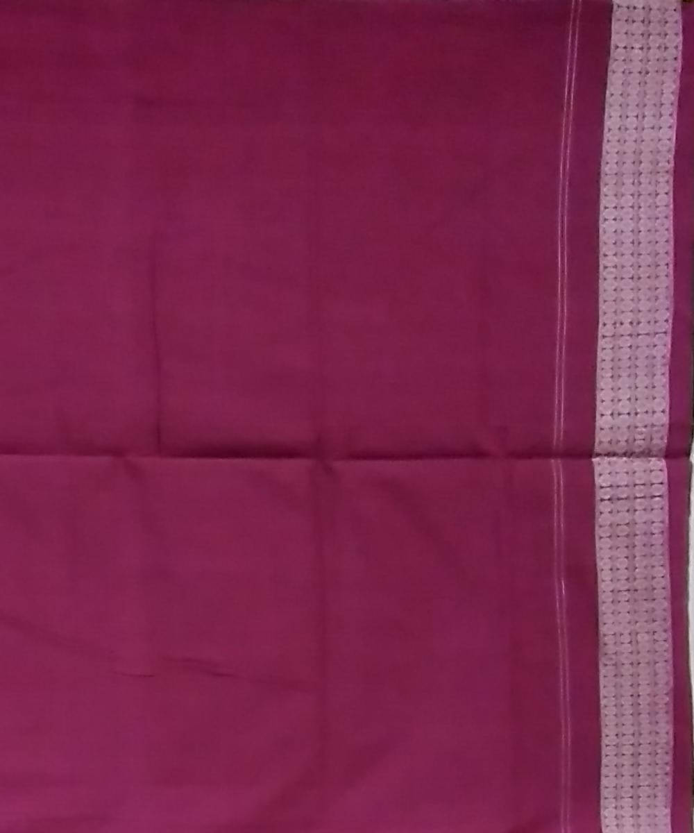 Sea green handwoven cotton sambalpuri saree