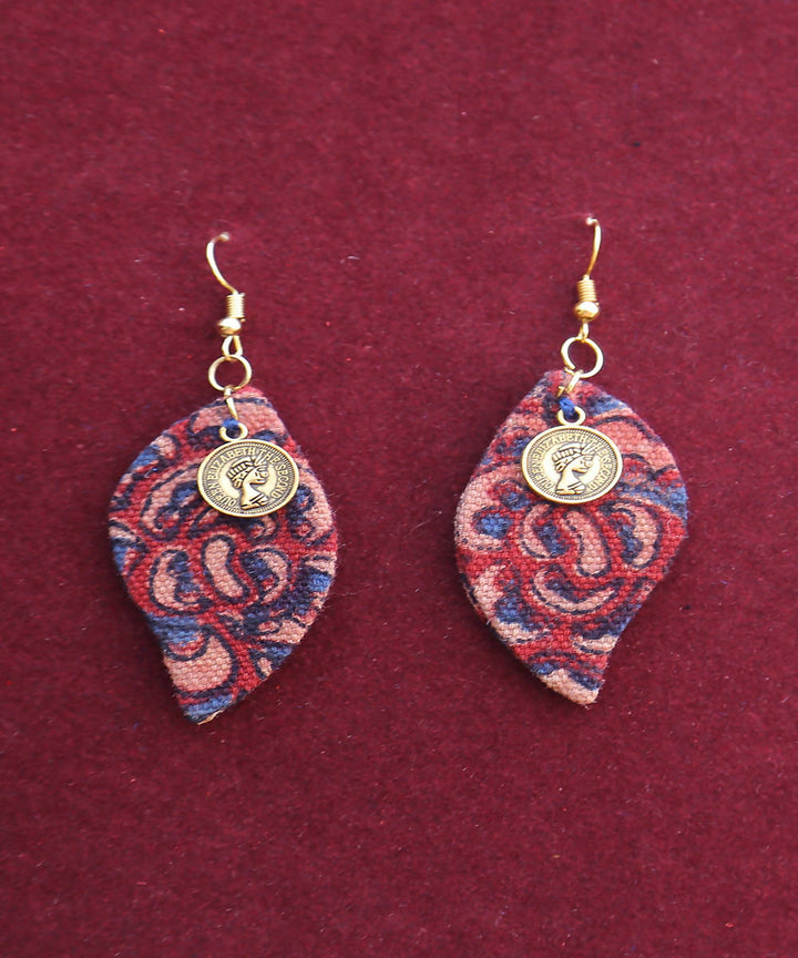 Paisley rosette keri shaped earrings