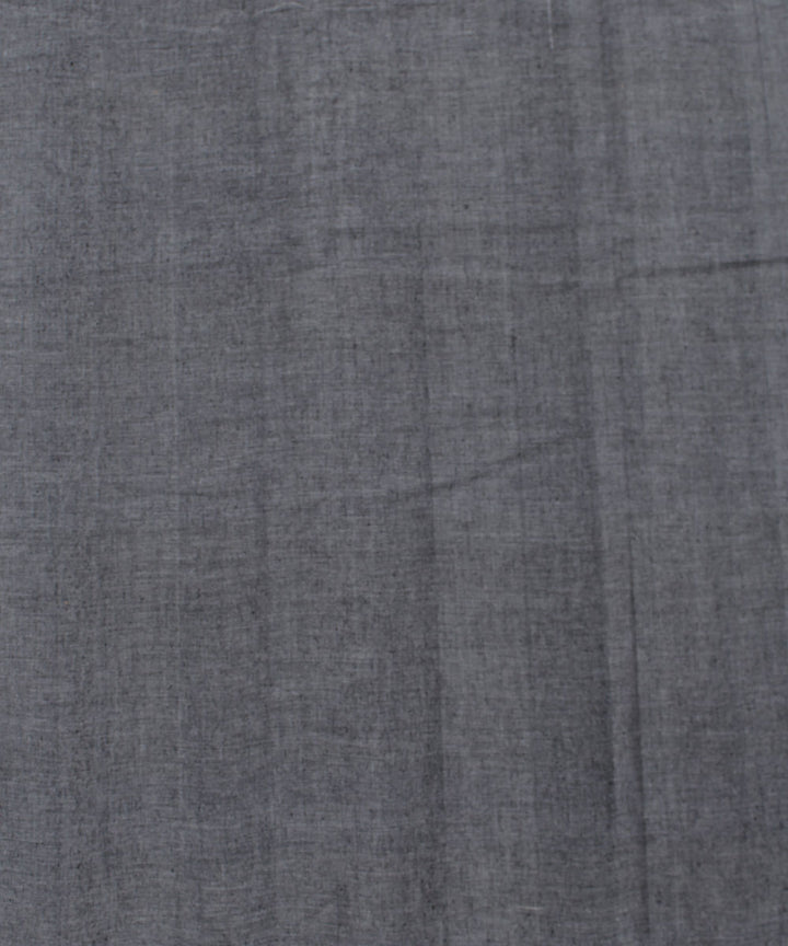 Handloom Grey Cotton Fabric
