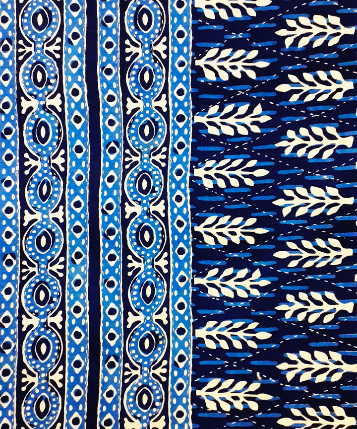 Kantha double layered cotton bed cover