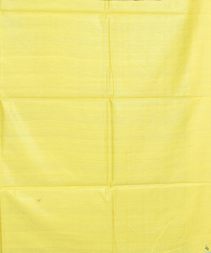 Brown yellow odisha ikat handwoven gopalpur tussar saree