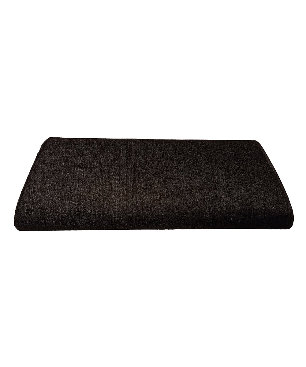 Cool black hand painted ghicha silk cotton kalamakari clutch